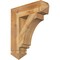 Ekena Millwork Imperial Arts & Crafts Rough Sawn Bracket, Western Red Cedar, 6"W x 24"D x 28"H BKT06X24X28IMP03RWR - alternate 1